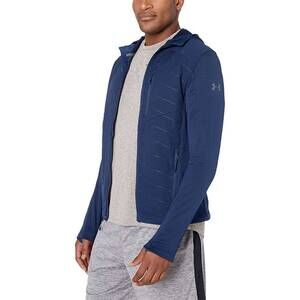 NEW UNDER ARMOUR coldgear reactor exert hiking jacket in academy
